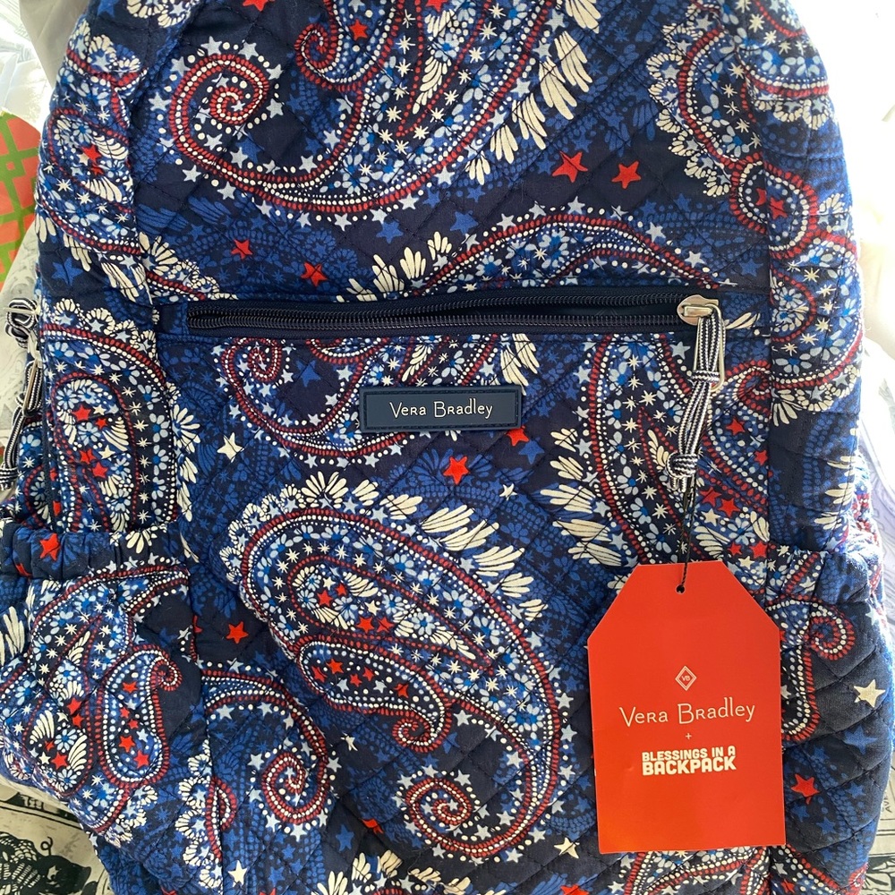 Vera Bradley Quilted Backpack